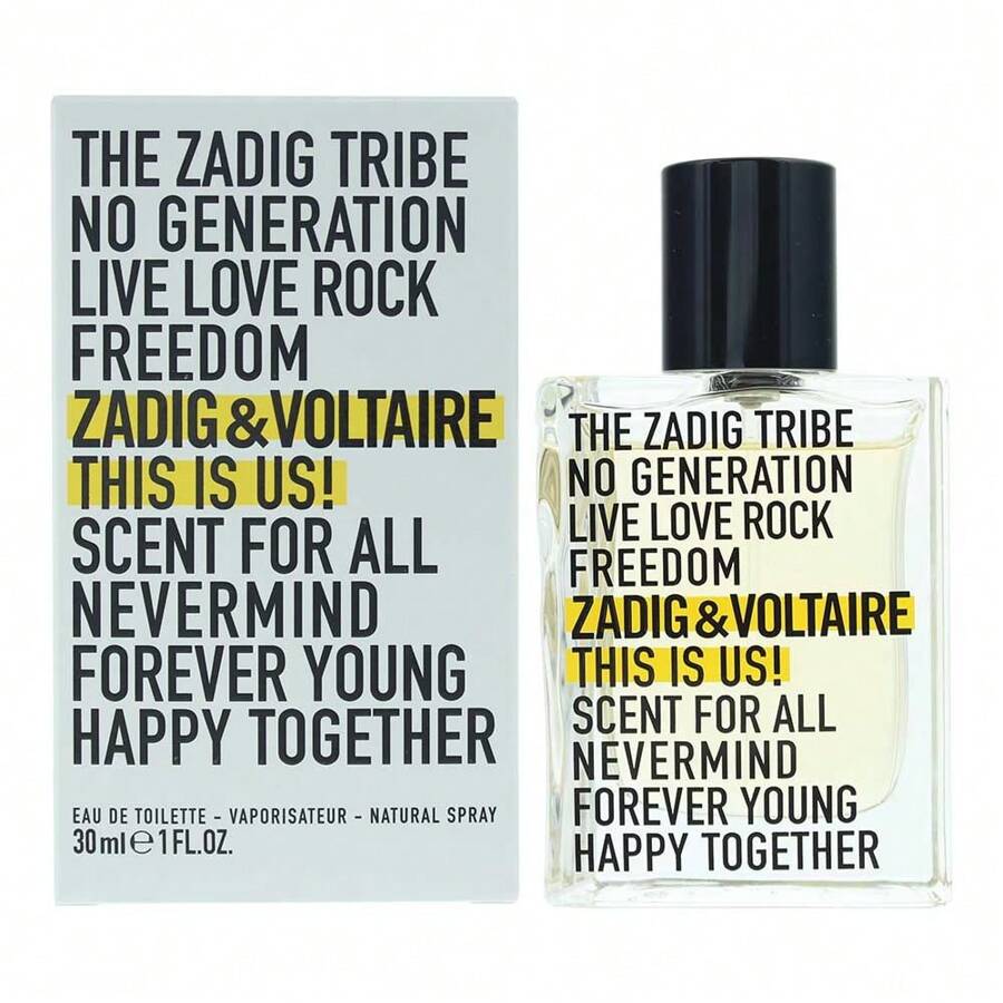 Zadig & Voltaire This Is Us! Eau De Toilette 30ml - Amber Woody - View 1