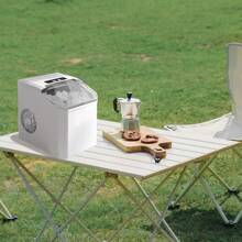 Ice Making Machine, Small Fully Automatic Desktop Ice Making Machine, Simple Operation, Fast Ice Making Speed, Suitable For Daily Household Beverage Needs.