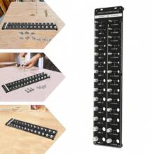 kangten Red Nut And Bolt Thread Checker 28 Thread Identifier Gauge Inch And Metric UK - Black - View 1