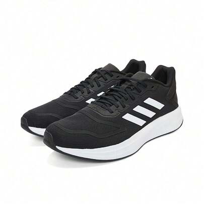 Adidas 男士跑步鞋 DURAMO 10P，透气网眼，减震，轻便 GW8336