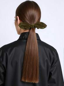 1 件/4 件复古灯芯绒发带，带兔耳设计，优雅发带和女士配饰