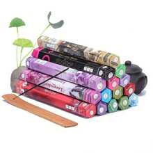 20pcs/Box Aromatherapy Strips, Enjoy The Fragrance Of India With 20 Incense Sticks- Rose, White Sage,Vanilla , Palo Santo, Sandalwood, Lavender And More,Perfect For Yoga, Meditation Negative Energy Cleaning And Home Decor,Incense Burner Accessories(Burning Time Is About 35-50 Minutes) - Multi Scents - View 8