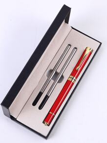 [Customization] Offer 1pc High Quality Customized Ballpoint Pen, With 1pc Gift Box Pocket Clip - Smooth Writing, Refillable Midi, Elegant Gift Box, 5pcs Extra Refills, Personalized Business Gift - Unique, Thoughtful For Colleagues, Friends, Family, Christmas, Father's Day, Thanksgiving, Back To School, For For University, High School Senior High School Students, College Students, University Students, Freshman, Sophomore, Underclassmen, Season Picks, Office & School Supplies, Customized Ballpoint Pens,Office Decor - Multicolor - View 43