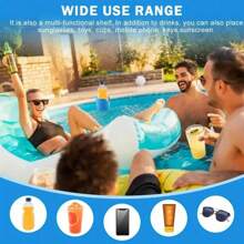 1pc Of Poolside Cup Holder, Plastic Drink Holder, Suitable For Swimming Pool, Stylish Ground Pool Drink Holder, Suitable For Parties, Suitable For Most Frame Pools, Includes Multiple Components - Pool Accessories