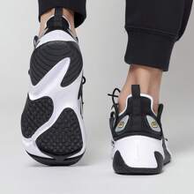 Nike Zapatillas retro de estilo chunky de gama alta AIR ZOOM 2K de color negro y blanco estilo panda, zapatos deportivos casuales ligeros - Blanco y Negro - Ver 11