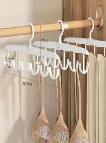 3pcs Multi-Functional Rotating Clothes Hanger With Multiple Hooks For Tie And Scarf, Space Saving Clothes Hanging Rack For Closet Decorations Autumn Decor Festival Decor Room Decor Home Decor Fall Decor Bedroom Decor - Multicolor - View 5