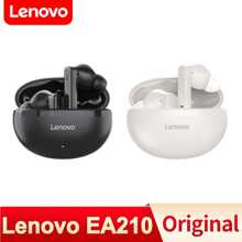 Lenovo EA210 True Wireless Earbuds – 13mm Dynamic Driver For Dolby-Level Stereo Sound, Ultra-Low Latency Gaming & HD Calls, 30H Playtime With 200mAh Charging Case, Comfort Fit For Sports & Music