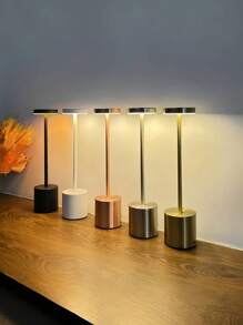 1Pack LED Cordless Table Lamp Portable Rechargeable Table Lamp Touch Control Outdoor Table Lamp 3 Color Dimmable Cordless Table Lamps For Restaurant Patio Bedroom Outdoor Dating