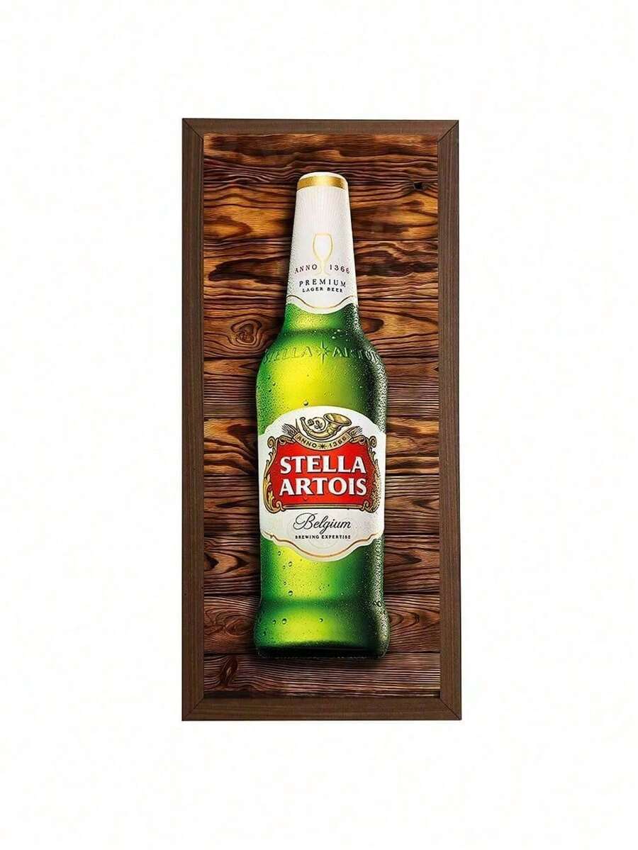 Framed Picture For Barbecue Corner And Bar 19x40cm - 04 Stella - View 1