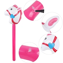 4件套动物充气棒，充气马头棒，充气棒，马头棒，动物头，节日礼物，装饰道具，游戏道具，个性化礼物，趣味礼物，派对装饰，恶作剧道具，摄影道具 - 彩色 - 查看 9