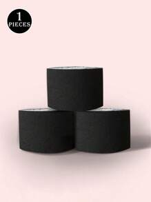 2卷（年度最优价）可折叠/可折叠/可折叠胸部提升/无痕自粘绷带，（卡其色/黑色）尺寸可剪一片可折叠隐形乳头胶带，隐形提升无痕自粘一次性防突出运动绷带，乳房提升胶带弹性胸胶带，通用尺寸A-F - 彩色 - 查看 18