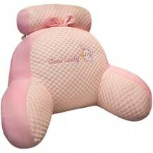 Diary Reading Pillow, Stylish Bed Pillow With Shredded Memory Foam For Adult Children Backrest, Back Pillow Or Bed & Couch Sitting Up (Grey, King (U.S. Standard))