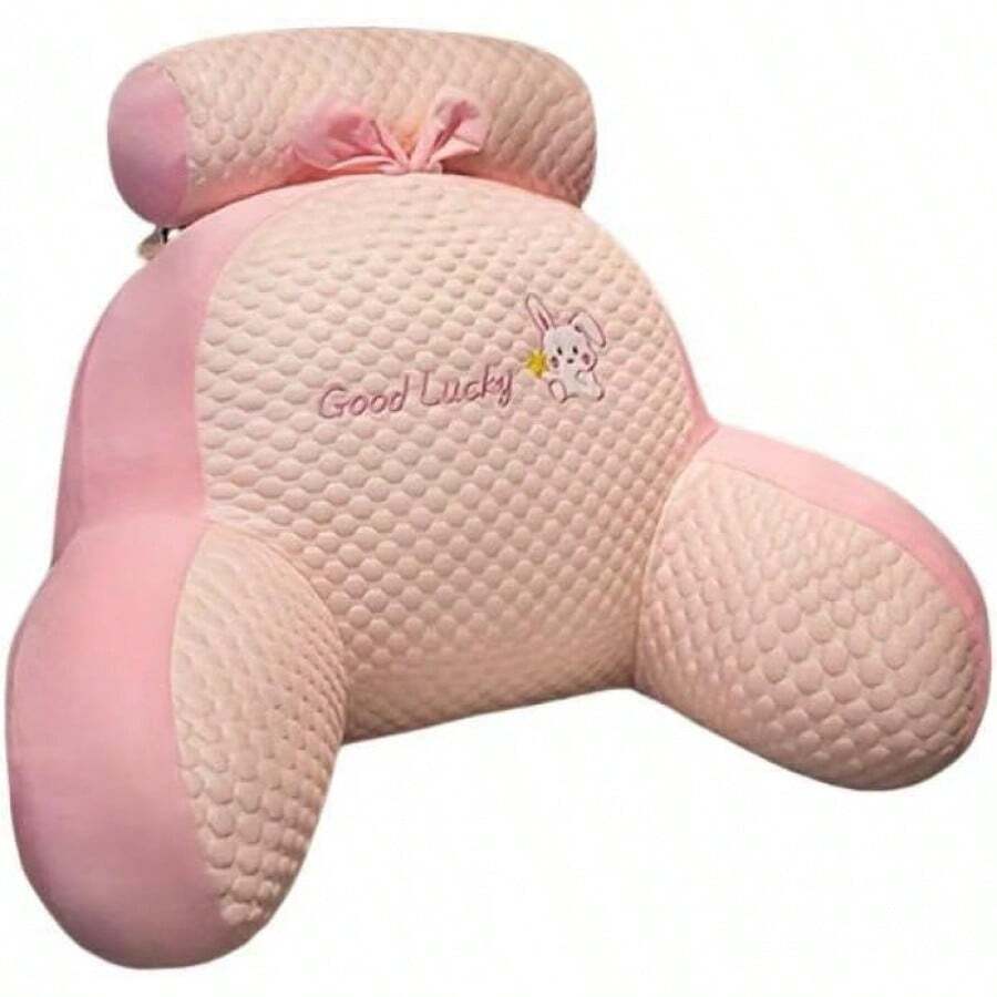 Diary Reading Pillow, Stylish Bed Pillow With Shredded Memory Foam For Adult Children Backrest, Back Pillow Or Bed & Couch Sitting Up (Grey, King (U.S. Standard))