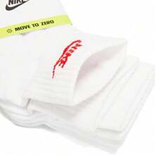 Nike Gói 3 chiếc vớ cổ trung bình Unisex giảm giá, UK EVERYDAY ESSENTIAL AN, DX5074-911 - màu đen - Xem 7