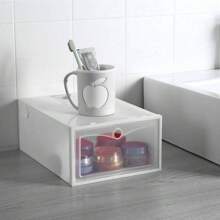 Youyijia 6Pcs Shoe Storage Box Plastic Shoe Storage Box Transparent Shoe Drawer Stackable Folding Storage Box Small Stackable Plastic Shoe Box - Variant1 - View 4