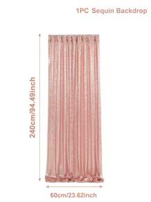 1 pièce Rideau de fond en sequins or/argent, plusieurs couleurs, décoration de fond de fête, rideaux de fond de mariage, décoration de mariage, décoration de baby shower, décoration de révélation de genre, décoration de fête d'anniversaire, pour studio de photographie, décoration de fond photo