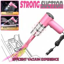 12V Powerful Handheld Car Vacuum Powerful Mini Handheld Car Vacuum - Compact, Wired Design For Easy Dust & Pet Hair Removal, Includes Accessories Kit - Multicolor - View 3