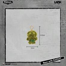 ZURU Fuggler Cute Teeth Monster Keychain Official Genuine Play Pendant Funk Tooth Treasure Ugly Cute Teeth Funny School Bag Pendant Doll