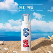 50 autocollants de l'alphabet anglais non répétables. Autocollants décoratifs résistants à l'eau pour téléphone portable, valise, compte pour enfants - Multicolore - Voir 5