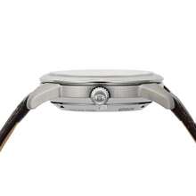 Orient Reloj de pulsera mecánico automático para hombre con esfera blásica clásica, RA-AC0017S10D, resistente al agua 100M - Blanco - Ver 2