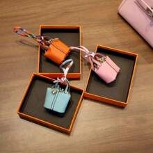 Style Small Vegetable Basket Bag Pendant Mini Cute Lipstick Headphone Bag Pendant Key Bag - 7.5 5 3 公分4 - 查看 2