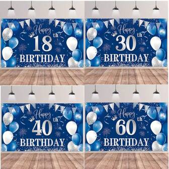 AFYPRTY 1pc 210*150cm 18th Birthday Party Background Cloth Party Decoration Green Backdrops Photography Props Anniversary Birthday Party Decoration Supplies,Christmas