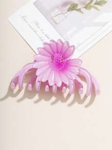 1 件蜘蛛形 ABS 塑料发夹，适合所有季节 - 彩色 - 查看 2