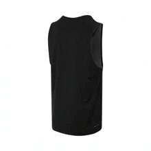 2024 男款 Nike DF Ready Tank 无袖运动衫 - 黑色 - 查看 2