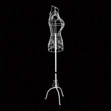 Youyijia Dressmaking Mannequin Female Mannequin Stand Adjust Height Tripod Dress Stand Mannequin Torso Body With Metal Wire Busts Stand For Clothing Display