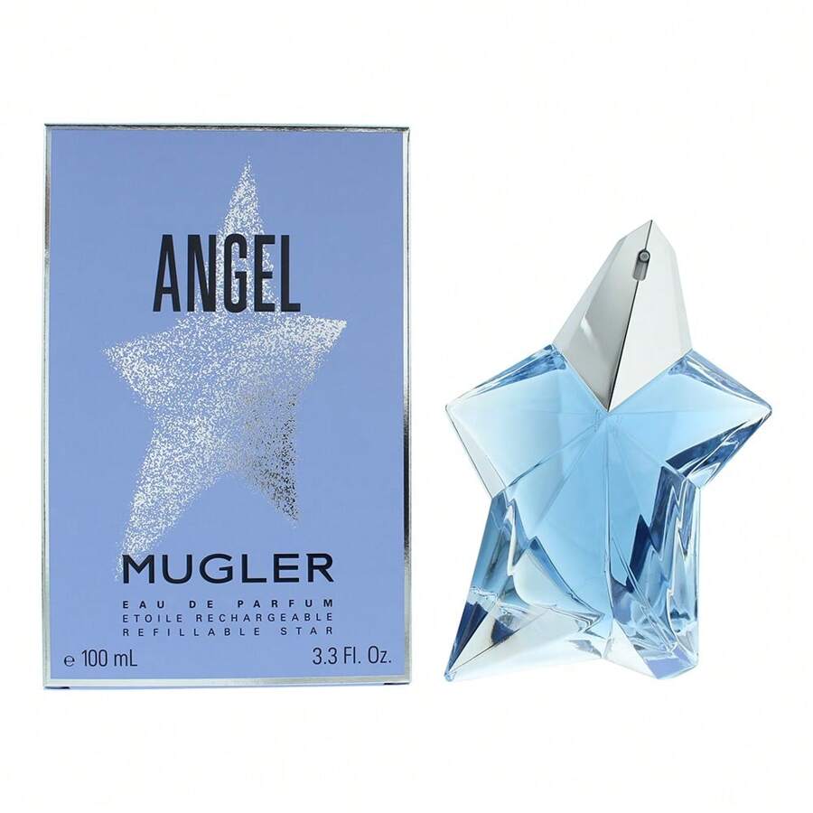 Mugler Angel Standing Star Eau De Parfum 100ml - Floral Fruity Gourmand - View 1