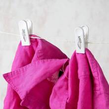 Pinzas para Colgar Ropa / Tendedero |72 Ganchos Multiusos para Lavandería, Alimentos y Manualidades | Clips de Plástico Reciclado de Máxima Resistencia | Paquete de 72 Piezas - Negro - Ver 6