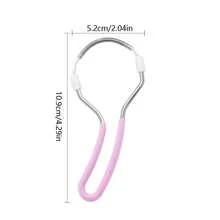Facial Hair Remover Tool, Spring Loaded Face Threading Device For Removing Unwanted Facial Hair, Eyebrows, Lip Hair & Peach Fuzz - Random Color - View 4