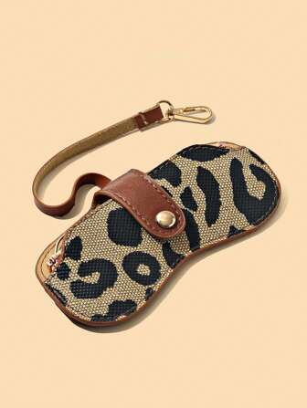 Women's Sunglasses Case, Men's Portable Retro Eyeglasses Box, Sunglasses Protective Sleeve, Myopia Glasses Clip, Fashion Eyeglasses Bag