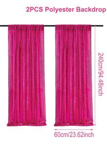 1 pièce Rideau de fond en sequins or/argent, plusieurs couleurs, décoration de fond de fête, rideaux de fond de mariage, décoration de mariage, décoration de baby shower, décoration de révélation de genre, décoration de fête d'anniversaire, pour studio de photographie, décoration de fond photo