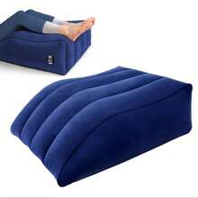 Portable Wedge Pillow Inflatable Leg Pillow-45 Degree Wedge Leg Bolster Pillow Use In Bed, Travel, Camping ,Inflatable Wedge Pillows For Sleeping Reduce Swelling Support For Circulation - Multicolor - View 7