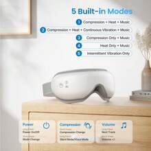 RENPHO Valentines Day Gifts Eyeris 1 Eye Massager With Heat, Birthday Gifts For Women, Eye Care For Mom/Dad, Sleep Eye Mask - 綠色 - 查看 8