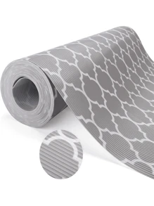 1 Roll Shelf Liner Non Adhesive Refrigerator, Kitchen, Drawer Liners, Waterproof Fridge Table Place Mats For Cupboard, Cabinet, Drawer Liner