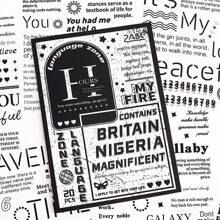 20pcs English Alphabet Scrapbooking Stickers, Versatile High-Quality PET Lettering Sticker Sheets For Journal, School Supplies,School Supplies,Back To School - Multicolor - View 7