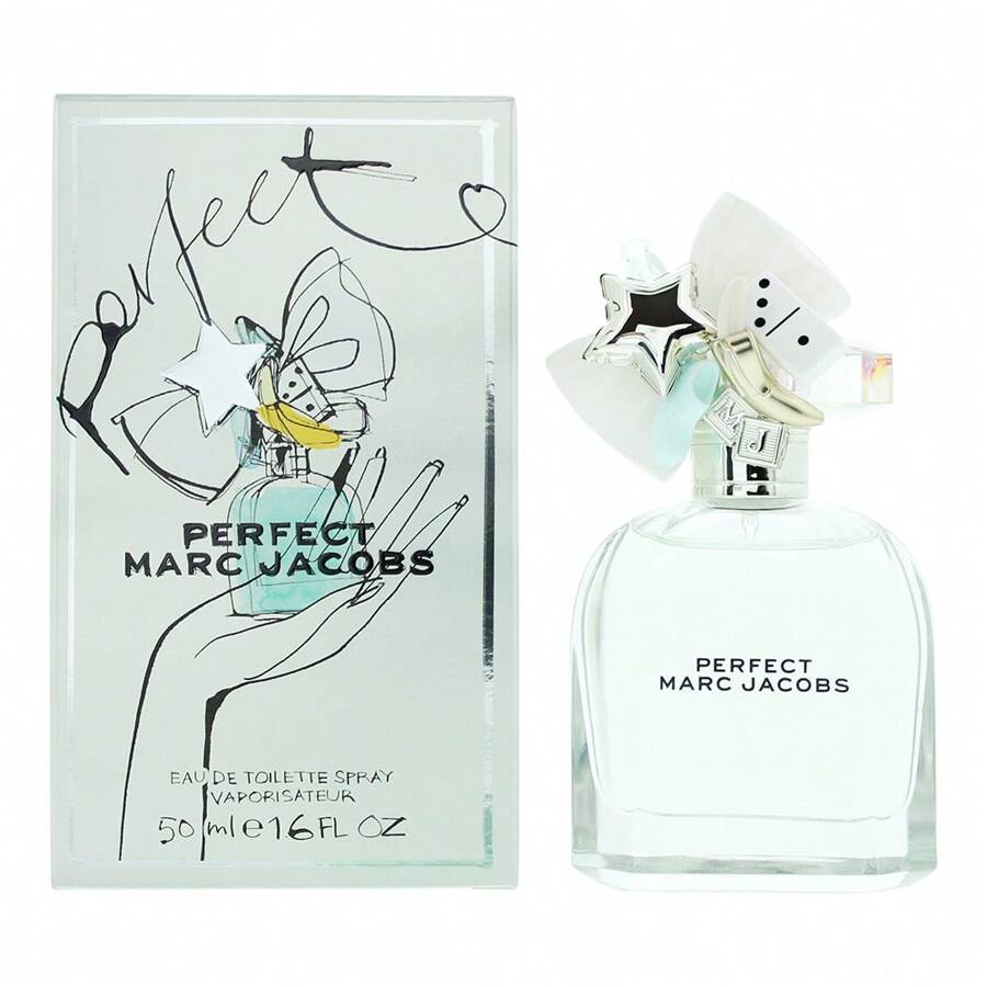 Marc Jacobs Perfect Eau De Toilette 50ml - Amber Floral - View 1