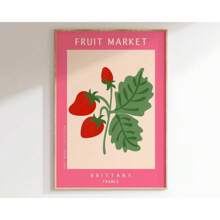 1pc Sangria Drink Negroni Canvas Painting Club Bar Shop Home Decor Cartoon Juice Mojito Aperol Spritz Canvas Painting No Frame