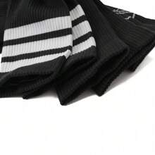 Adidas 3-Pack Logo Crew Socks, Unisex - Black - View 8