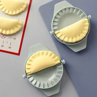 1pc Dumpling(13.8cm/4.45inX11.3cm/5.43in) Maker, Empanadas Press Mold Maker, Dumpling Mold For Pierogi, Pastelitos, Calzone, Turnovers, Chinese Dumpling, Kitchen Gadgets, Baking Supplies, Kitchen Items