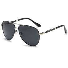 新款男士经典时尚眼镜奢华时尚眼镜时尚舒适复古蛙镜。男士时尚眼镜 - 灰色 - 查看 9