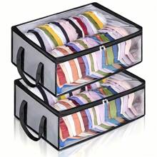 2 bolsas protectoras plegables para el almacenamiento de sombreros, bolsas de almacenamiento transparentes con ventana para mantener la forma y limpieza de los sombreros