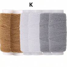 6 Stücke 0,6mm elastischer Faden, je 20m Spule, elastischer Nähfaden für Nähmaschinen, Raffgarn für Nähen, Overlock-Maschinen, Quilt, Stricken, Weben, DIY