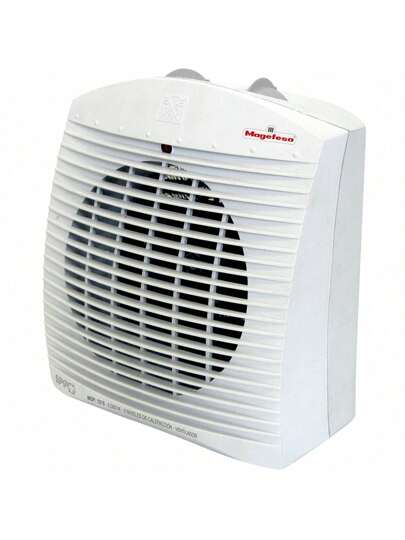  Magefesa Ippo - Termoventilador Eléctrico, 2 Niveles de Potencia 1000-2000W, Ventilador, Soporte Mural, Termostato de Ambiente, Transportable ✅ Entrega 24/72h