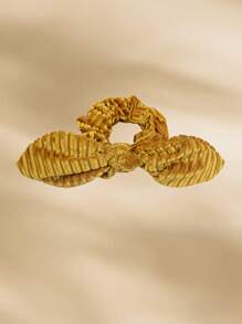 1 件/4 件复古灯芯绒发带，带兔耳设计，优雅发带和女士配饰