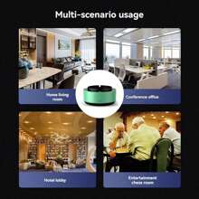 1 pieza de Purificador de Aire Inteligente, Cenicero - Elimina instantáneamente el humo de segunda mano y el olor a tabaco, portátil, compacto y eficiente energéticamente - Pilas no incluidas, accesorios ideales para fumar en el hogar y el coche