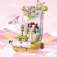 Miniso Série de rouleaux des quatre saisons Nanci TOP jouet : blocs de construction, jouets à assembler, décorations, articles de poche