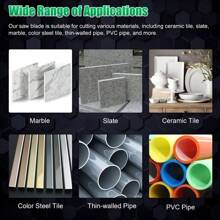 Disco abrasivo indestructible de diamante de 6 piezas -2.0 que corta todo en los Estados Unidos, diseño de borde de diente verde, corte eficiente, duradero y de larga duración. - Verde - Ver 5